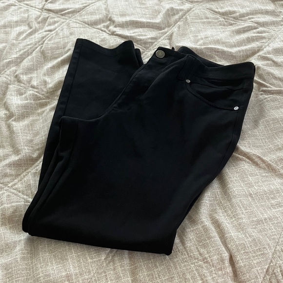 Simply Vera Vera Wang Black Skinny Pants - Picture 1 of 8